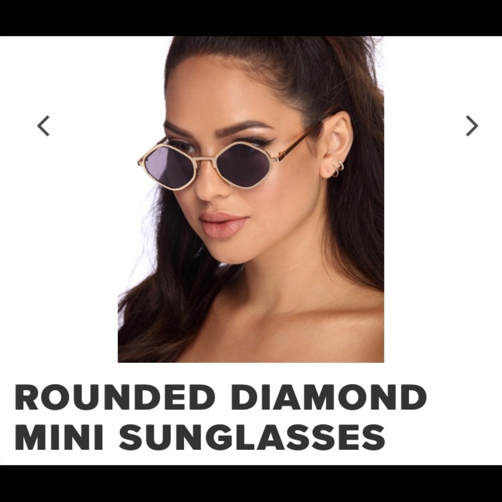 Modern/Retro Mini Diamond sunglasses